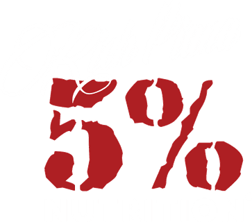 5% Rich Piana logo