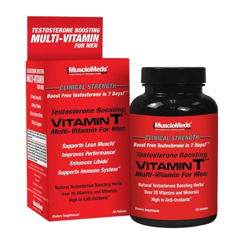 MUSCLEMEDS Vitamin T - TESTOSTERONE Booster