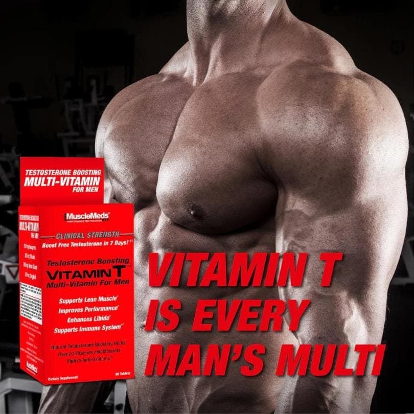 MUSCLEMEDS Vitamin T - TESTOSTERONE Booster - Image 2