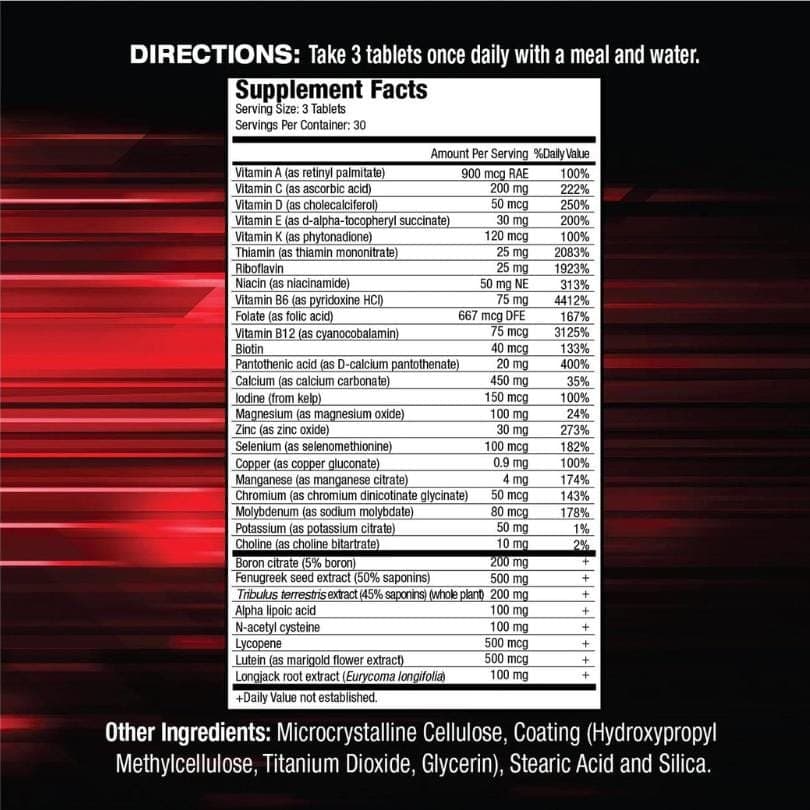 MUSCLEMEDS Vitamin T - TESTOSTERONE Booster - Image 3