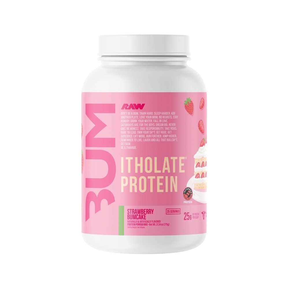 RAW Nutrition CBUM Itholate Protein – Strawberry Bumcake, 775 g (25 Servings)
