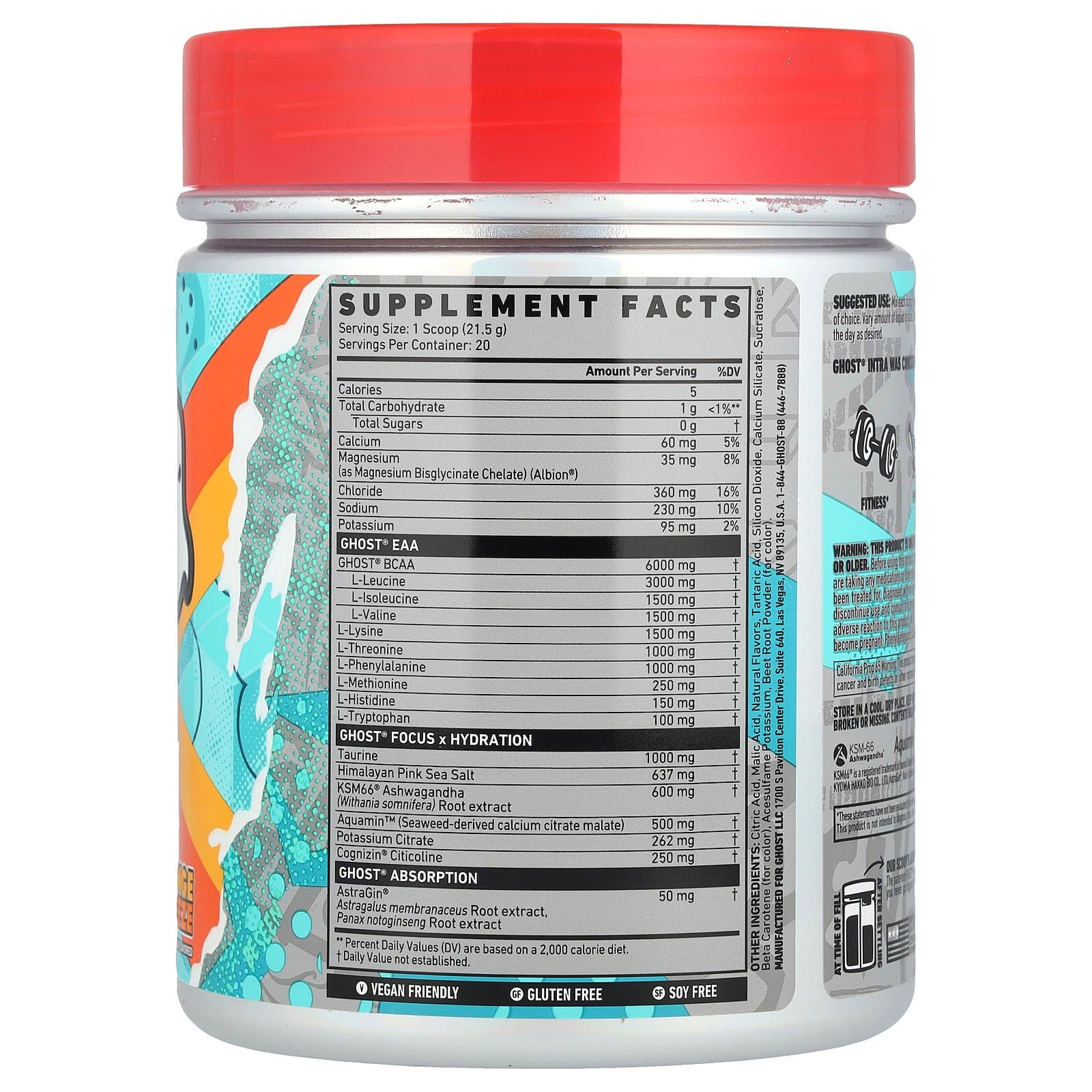Ghost Intra – Orange Squeeze, 430 g - Image 2