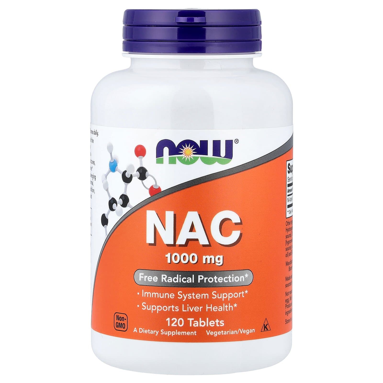 NOW Foods NAC 1000 mg – 120 Tablets