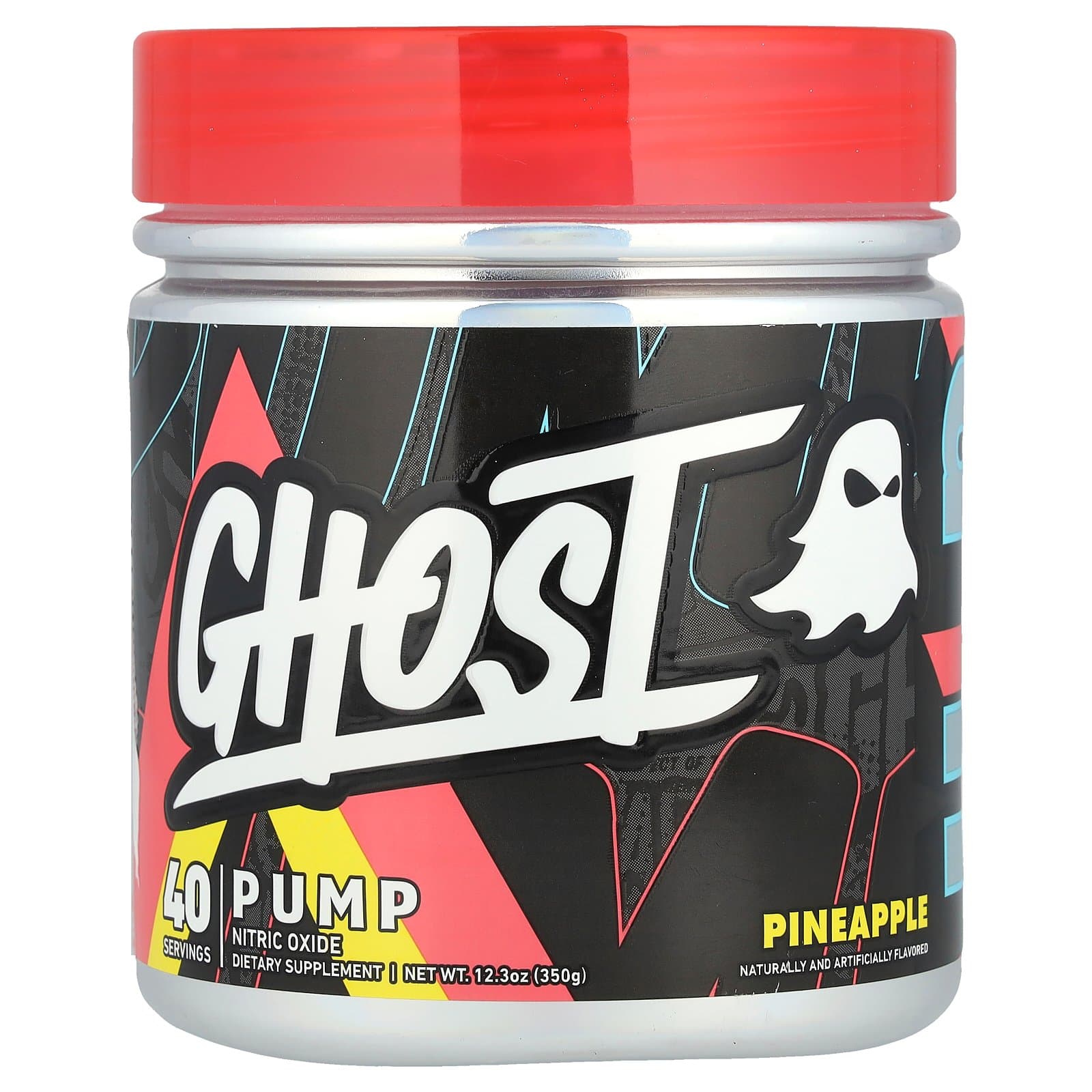 Ghost Pump Stim-Free Pre-Workout – Pineapple, 350 g (40 Servings)
