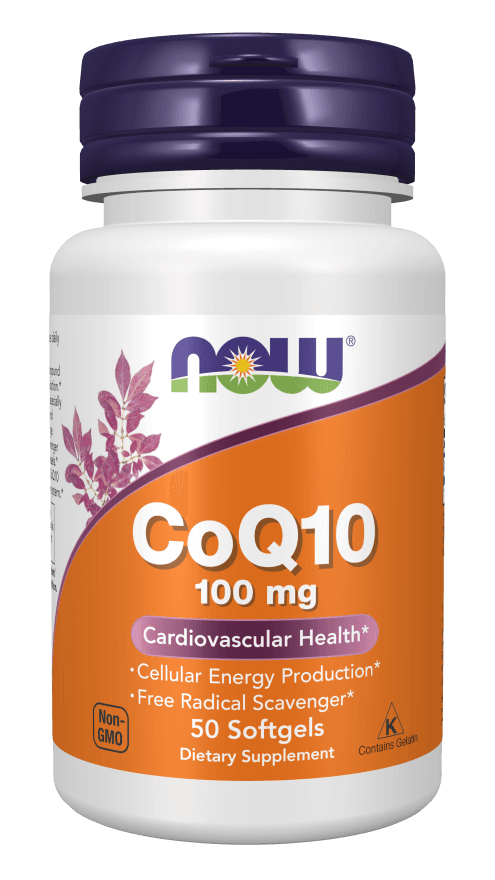 NOW Foods CoQ10 100 mg – 50 Softgels