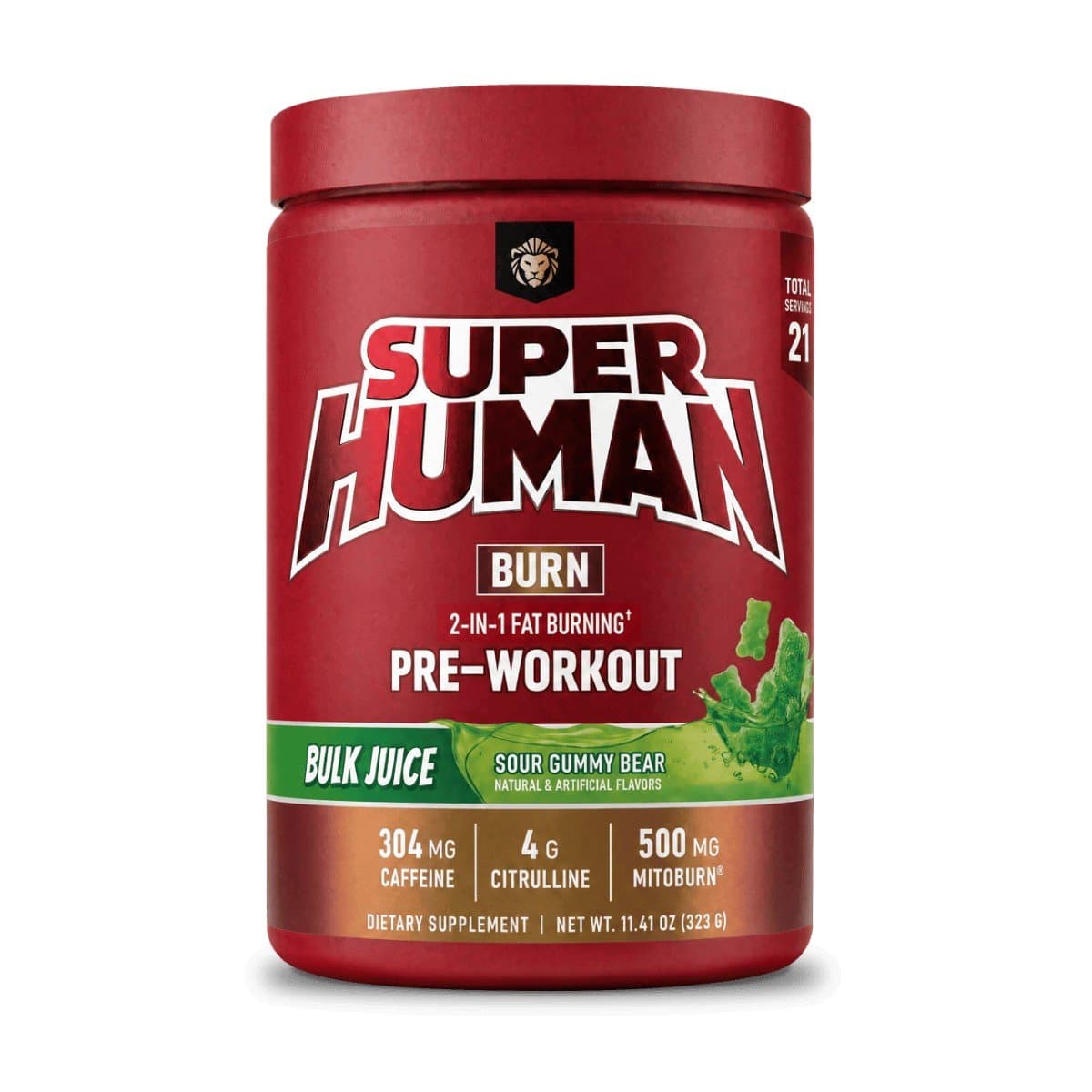 Alpha Lion SuperHuman Burn – Fat Burning Pre-Workout
