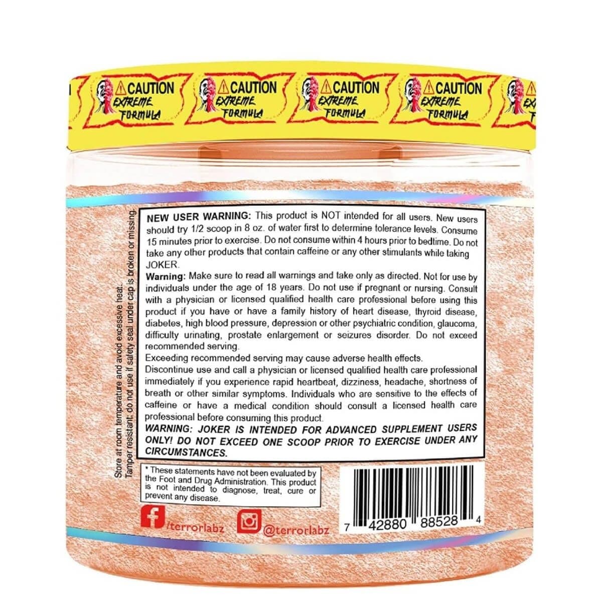 Terror Labz Joker Extreme Pre-Workout - Image 3