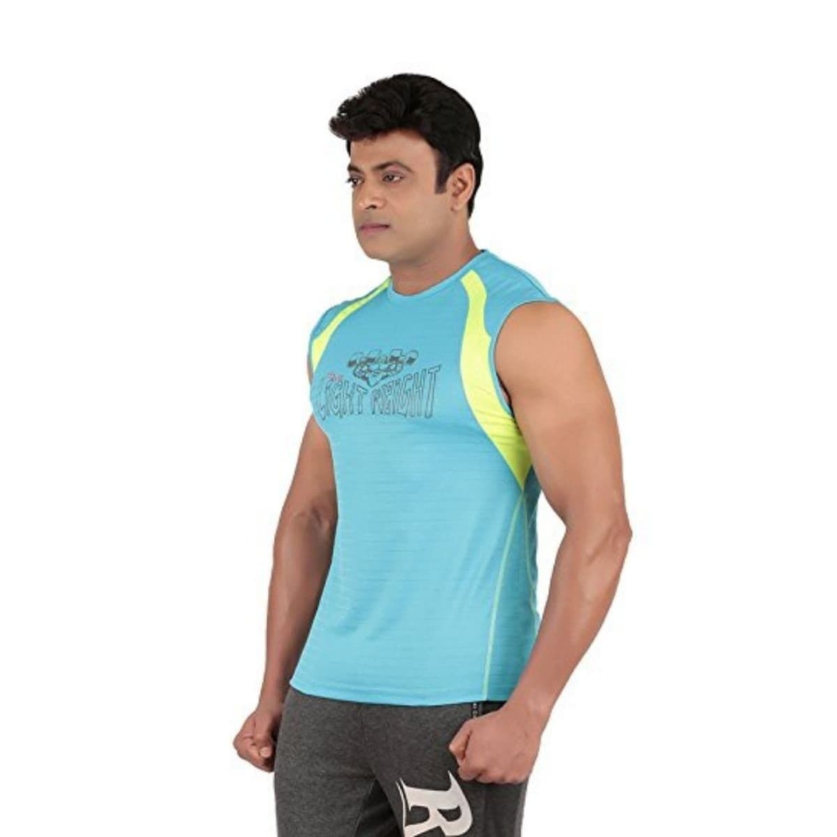 Ronnie Coleman (Rocclo) Men’s Polyester Jersey Round Neck Sleeveless - Image 3