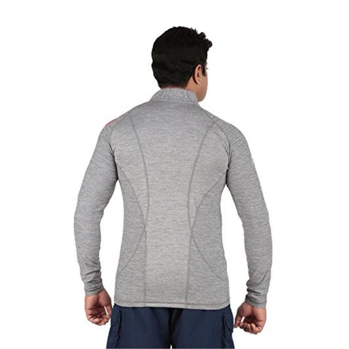 Ronnie Coleman Men's Elephant Grey Color Sports and Casual T-Shirt - Image 3