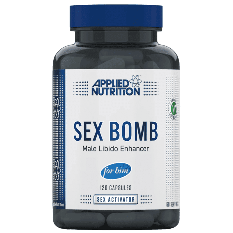 APPLIED NUTRITION SEX BOMB MALE 120 CAPSULES