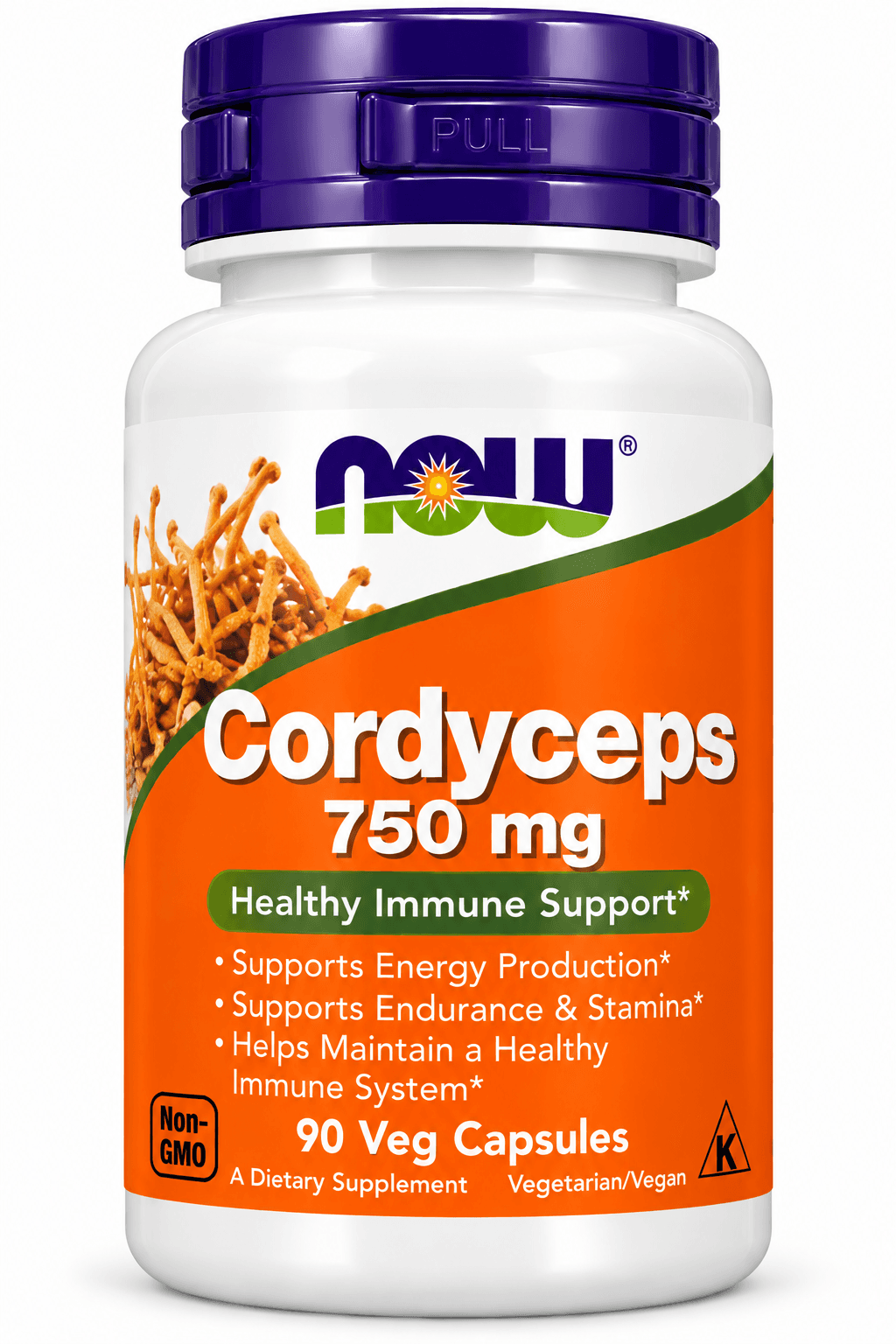 NOW Foods Cordyceps 750 mg – 90 Veg Capsules