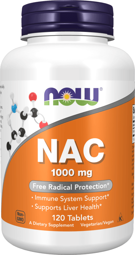 NOW Foods NAC 1000 mg – 120 Tablets