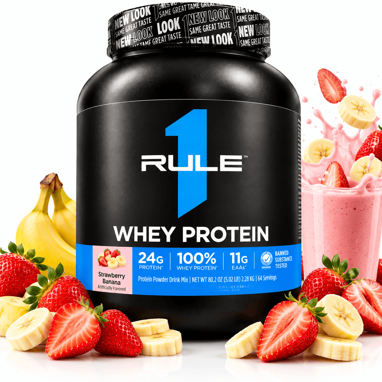 Rule 1 Whey Protein 5 lb