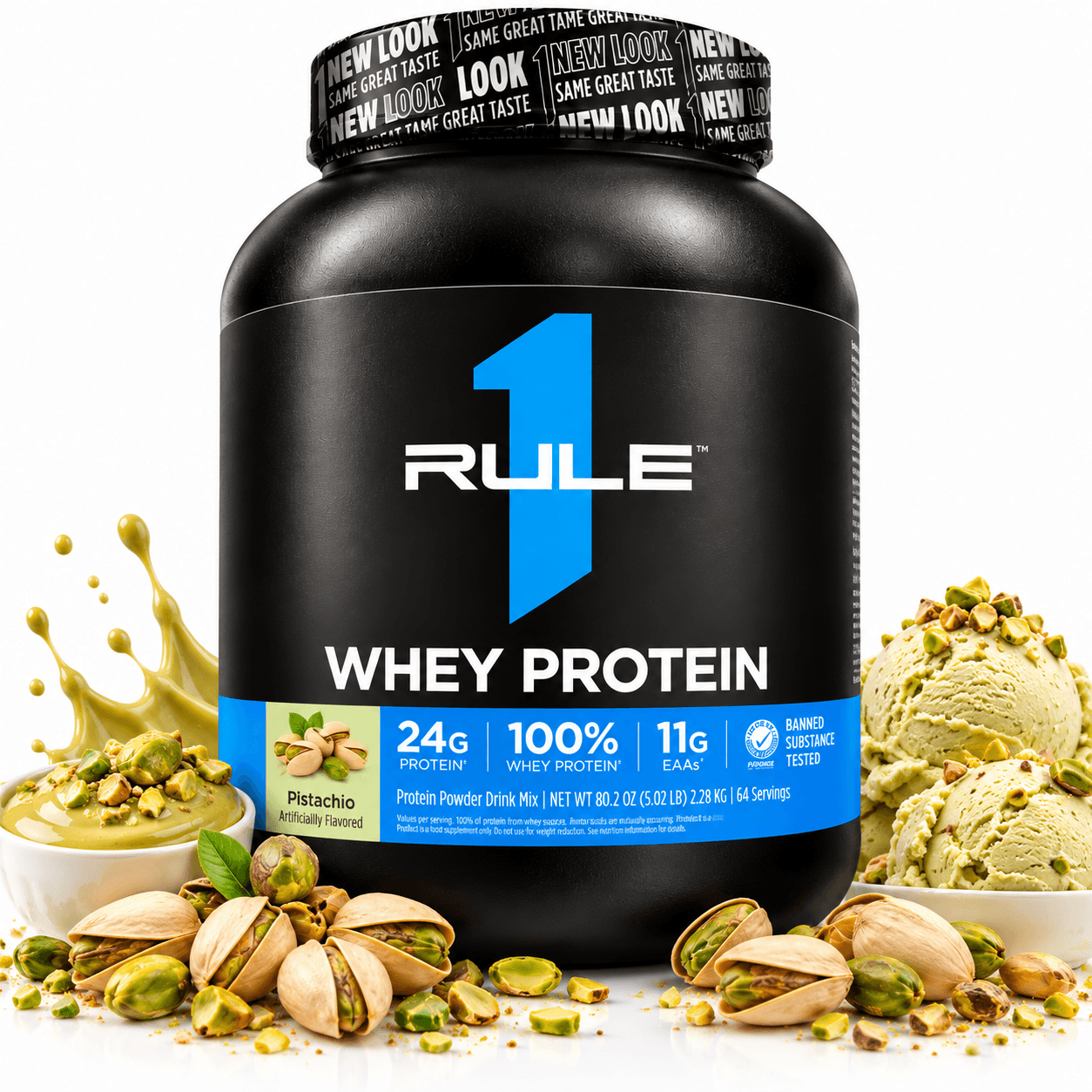 Rule 1 Whey Protein 5 lb - Image 2