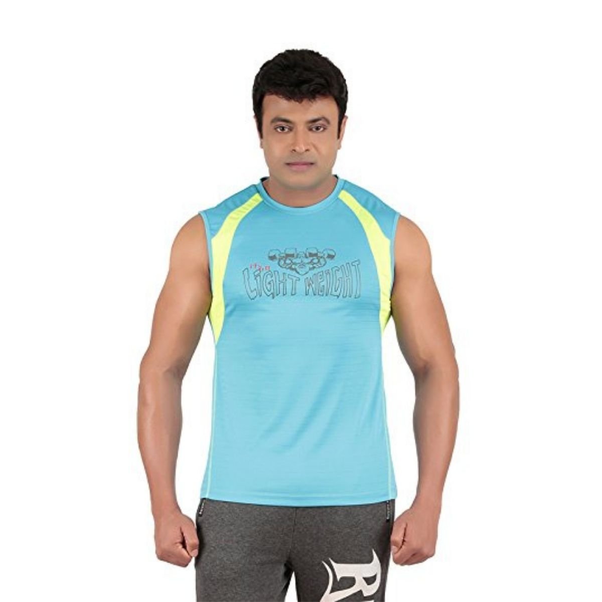 Ronnie Coleman (Rocclo) Men’s Polyester Jersey Round Neck Sleeveless