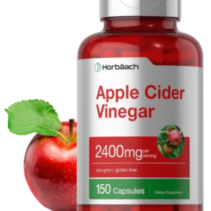 Horbach Apple Cider Vinegar 2400mg per serving | 150 Capsules