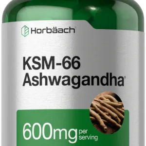 KSM-66 Ashwagandha 600mg per serving | 60 Caplets