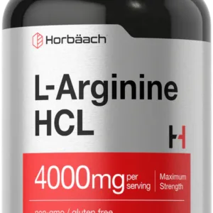 Horbaach L-Arginine 4000mg per serving | 120 Caplets