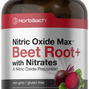 Horbaach Nitric Oxide Max with Beet Root | 180 Capsules